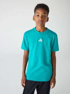 Vert bleu sarcelle - T-shirt adidas Essentials enfant