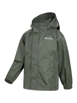 Vert bouteille - Veste imperméable Mountain Warehouse Pakka II