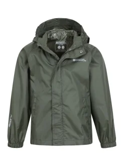Vert bouteille - Veste imperméable Mountain Warehouse Pakka II