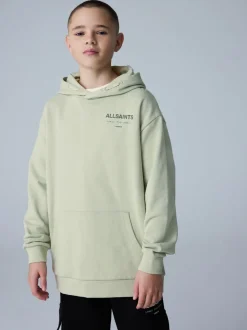 Vert clair - SmallSaints Oversized Underground Pullover Sweat-shirt à capuche