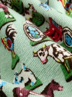 Vert Farm à col - Barboteuse Kidston 100% Cotton Cath