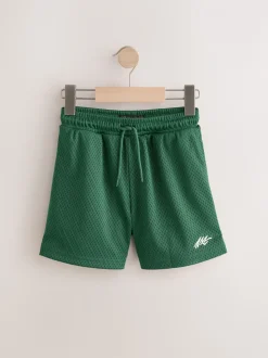 vert foncé - Short sport en maille (3-16ans)
