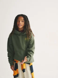 vert foncé - Sweat à capuche Superdry