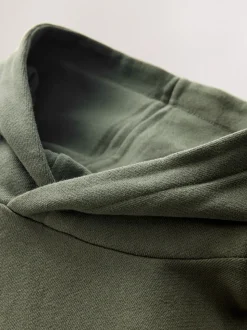 vert foncé - Sweat à capuche Superdry