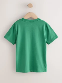 vert foncé - T-shirt Manches courtes (3-16ans)