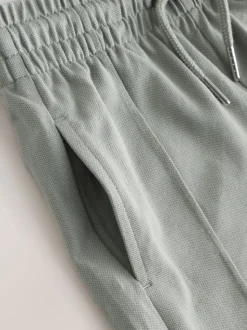 Vert kaki - Ensemble polo à manches courtes et short (3-16ans)