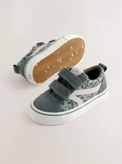 Vert kaki - Fermeture par contact Skate Trainers