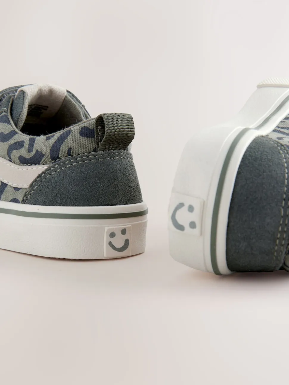 Vert kaki - Fermeture par contact Skate Trainers