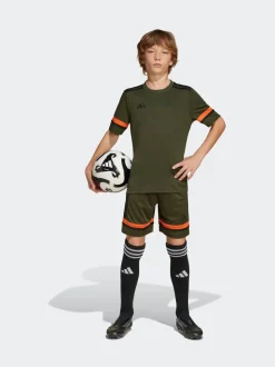 Vert kaki - Maillot adidas Squadra 25 enfant