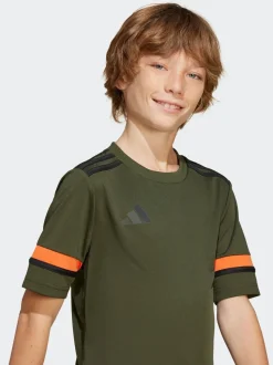 Vert kaki - Maillot adidas Squadra 25 enfant