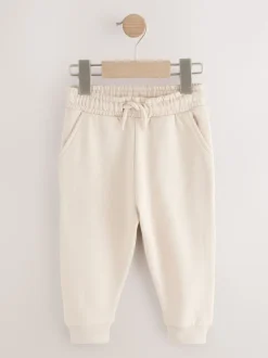 Vert kaki / Marron rouille / Écru - Lot de 3 joggings Soft Touch (3mois-7ans)