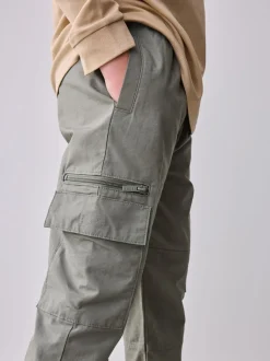 Vert kaki - Pantalon cargo Baker by Ted Baker