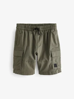 Vert kaki - Short cargo (3-16ans)