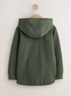 Vert kaki - Tech Vêtements de sport Zip Through Hoodie (3-16yrs)