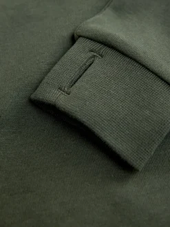 Vert kaki - Tech Vêtements de sport Zip Through Hoodie (3-16yrs)