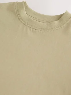 Vert kaki - T-shirt Manches courtes (3-16ans)