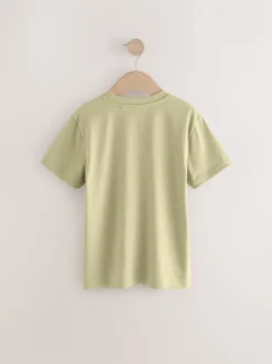 Vert kaki - T-shirt Manches courtes (3-16ans)