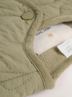 Vert kaki - Veste matelassée en nylon pour bébé (0mois à2ans)