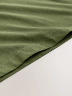 Vert kaki foncé - T-shirt Manches courtes (3-16ans)