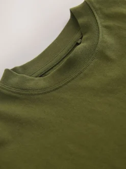 Vert kaki foncé - T-shirt Manches courtes (3-16ans)