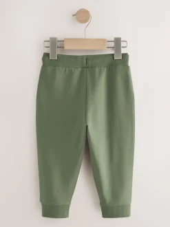 Vert kaki/bleu/rouge - Lot de 5 joggings (3mois-7ans)