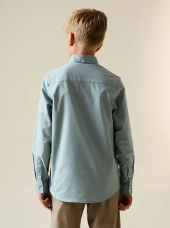 Vert minéral - Chemise Oxford (3-16ans)