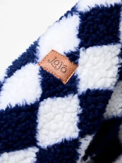 Veste en polaire JoJo Maman Bébé Harlequin à capuche