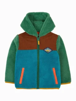 Veste Frugi Bracken verte en velours côtelé