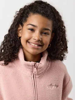 Veste Gym King en peau de mouton zippée pour enfant