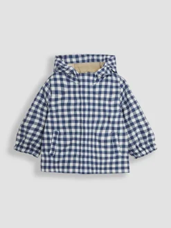 Veste imperméable Jojo Maman Bébé Vichy rassemblée