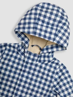 Veste imperméable Jojo Maman Bébé Vichy rassemblée