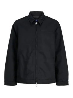 Veste JACK & JONES JUNIOR zippée Worker noire