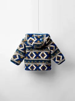 Veste JoJo Maman Bébé en peau de mouton style aztèque