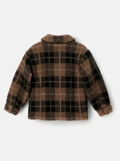 Veste-chemise Angel & Rocket Braxton en polaire à carreaux