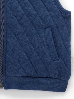 Vestes sans manches matelassées Purebaby