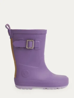 Violet - Bottes de bien-être doublées KIDLY By MORI en coton