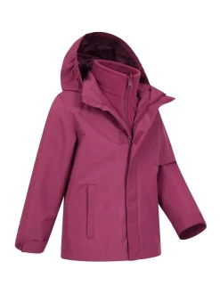Violet - Mountain Warehouse Fell Kids 3 In 1 Veste résistante à l'eau