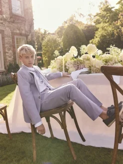 Violet lilas - Veste de costume (3-16ans)