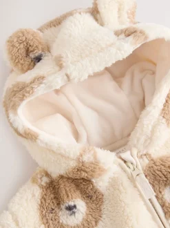 Visage Nature d’ours - Veste zippée en polaire (0mois-2ans)