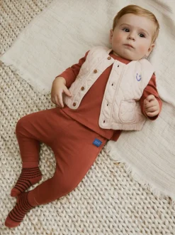 Visages neutres - Ensemble Gilet et Leggings bébé (0mois-2ans)