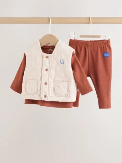 Visages neutres - Ensemble Gilet et Leggings bébé (0mois-2ans)