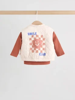 Visages neutres - Ensemble Gilet et Leggings bébé (0mois-2ans)