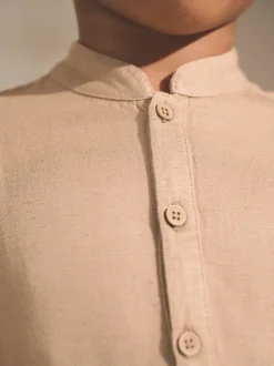 Vison marron uni - Kurta (3mths-16yrs)