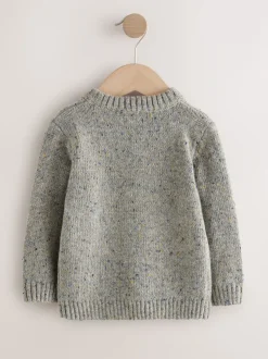 Voiture grise - Pull tricoté (3mths-7yrs)