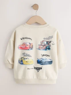 Voitures écrues - Sweat-shirt imprimé (6mois à7ans)