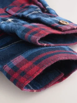 Vérification rouge/marine - Body chemise bébé (0mois-2ans)