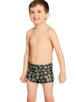 Zoggs Garçons Hip Racer Noir Shorts de bain